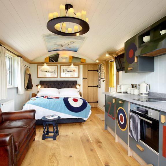 Hornington Manor Luxury Shepherd Huts York Eksteriør billede