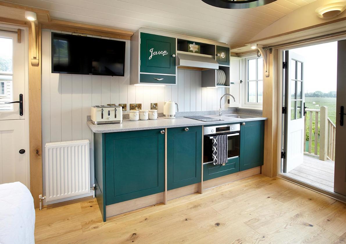 Hornington Manor Luxury Shepherd Huts York Eksteriør billede